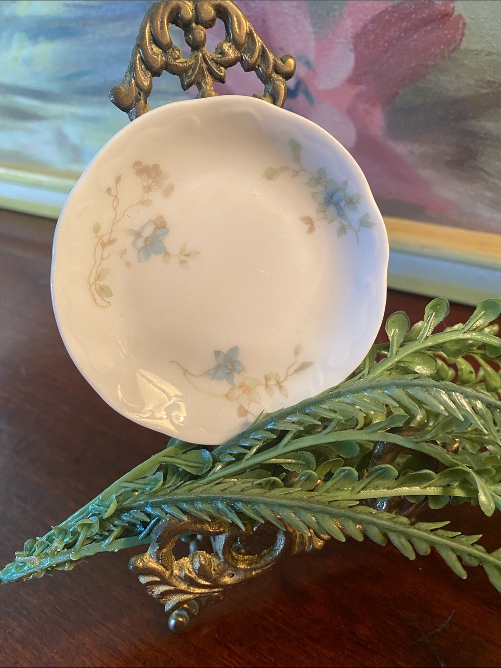 Limoges Porcelain Butter Pat